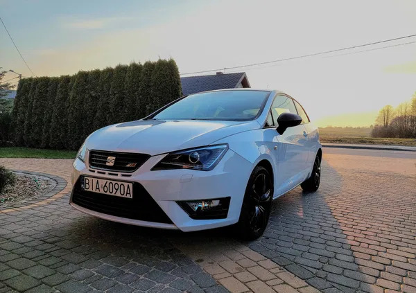 seat ibiza lubuskie Seat Ibiza cena 34500 przebieg: 155000, rok produkcji 2013 z Białystok